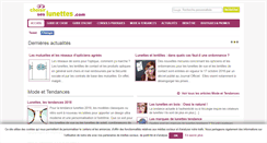 Desktop Screenshot of choisir-ses-lunettes.com